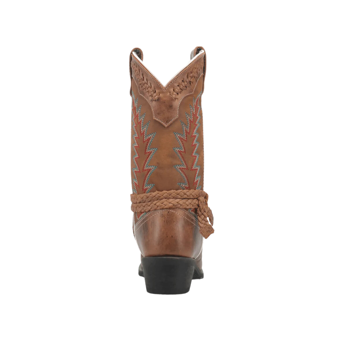 Laredo Women's Tan Knot In Time Leather Boot