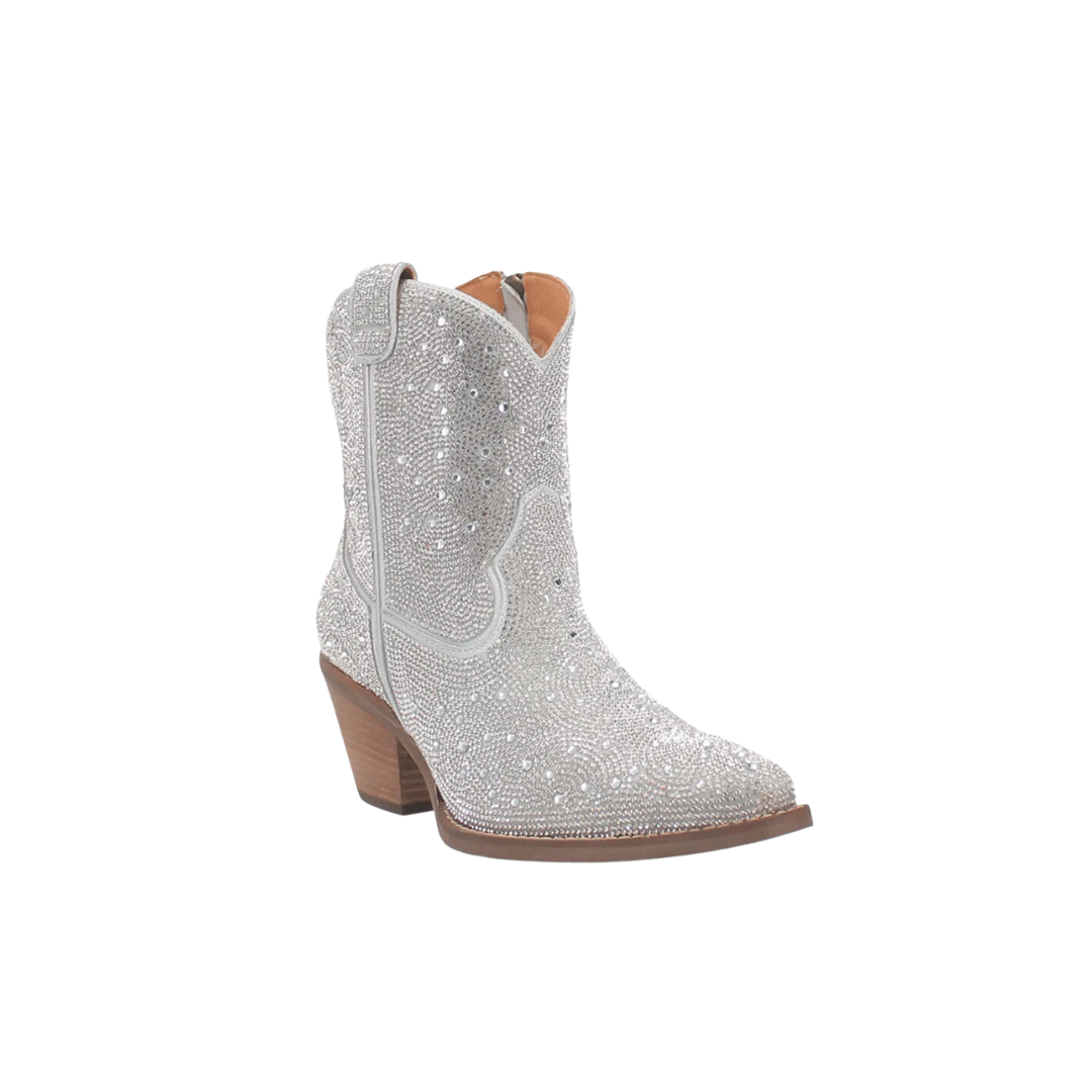 Dingo Women's Rhinestone Grey Boots