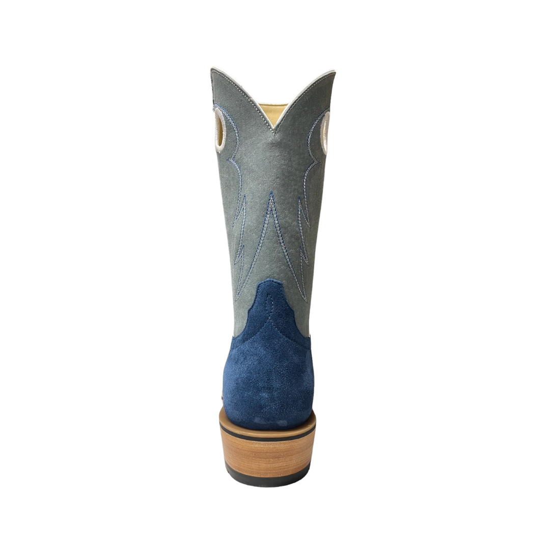 Horse Power Men's Top Hand Turquoise Suede Boot