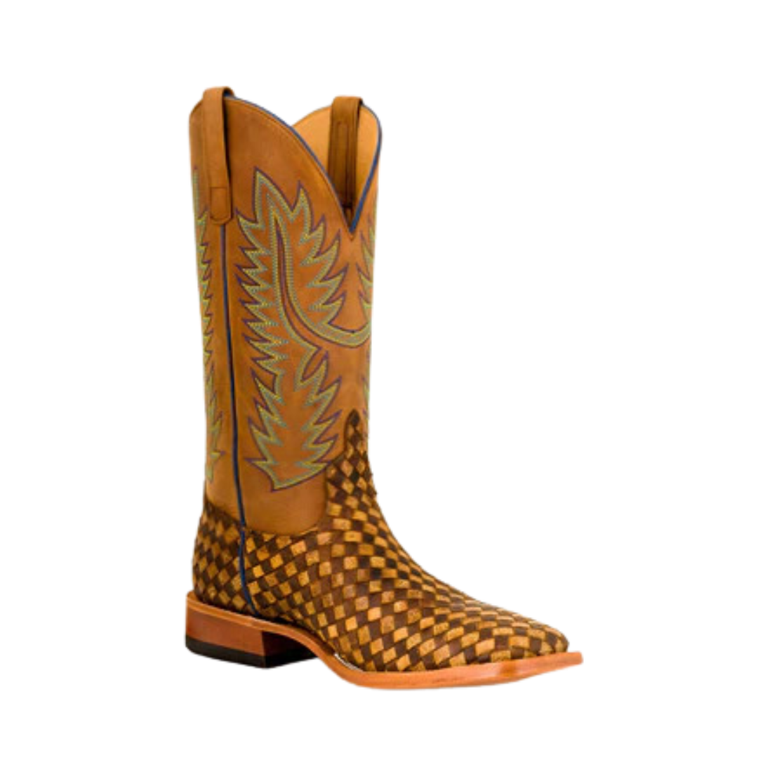 Horse Power Men's Bison Unweave Brown Boots