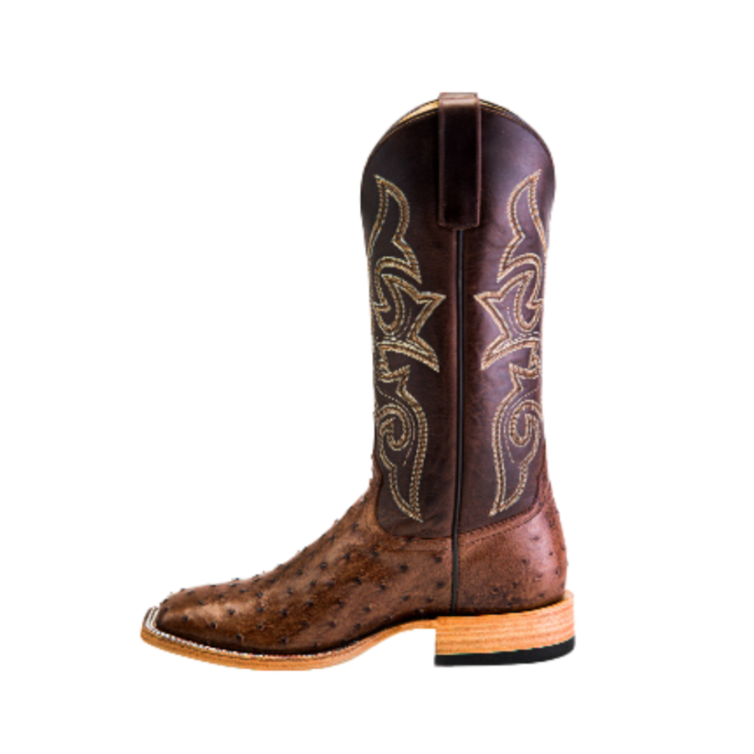 Horse Power Men's Kango Ostrich Brown Boots