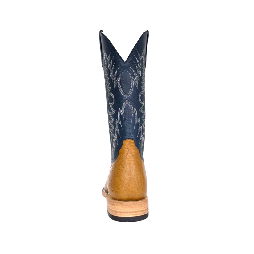 Horse Power Men's Antique Saddle Smooth Blue Boots