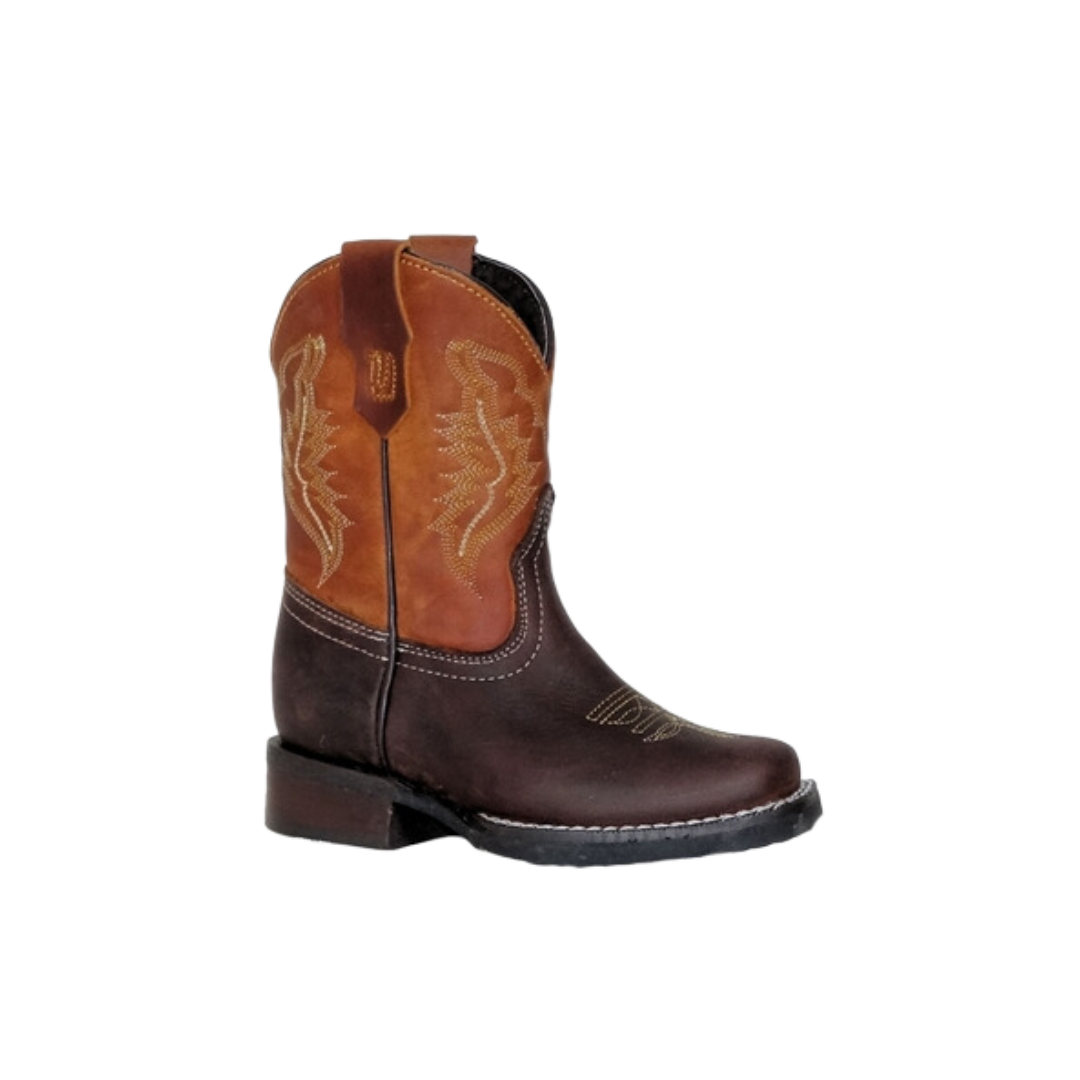 International Kid's Square Toe Laton Boots