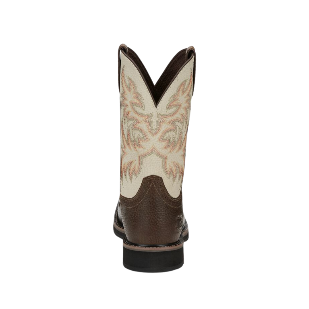 Justin Men's Brown Driller Cowhide Work Boots