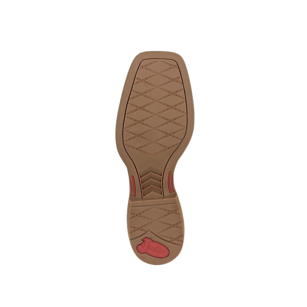 Justin Men's Canter Broad Square Cognac Boots