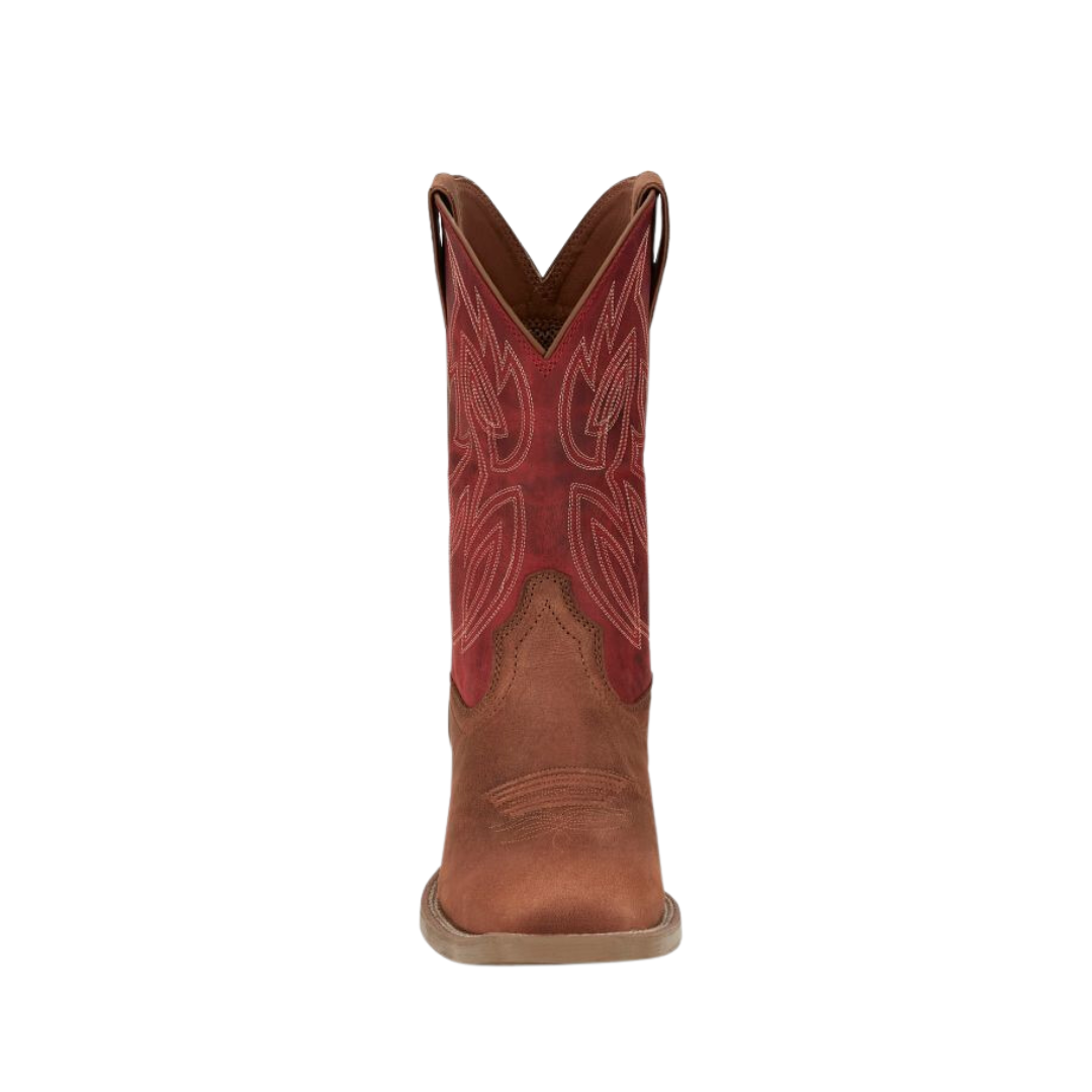 Justin Men's Canter Broad Square Cognac Boots