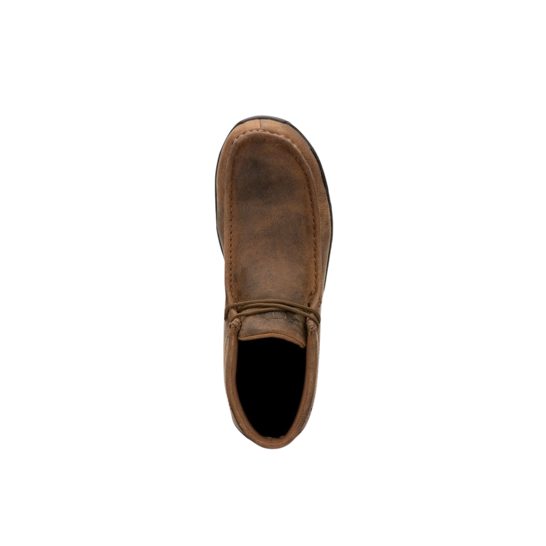 Justin Men's Original Steel Toe Moc Brown Boots