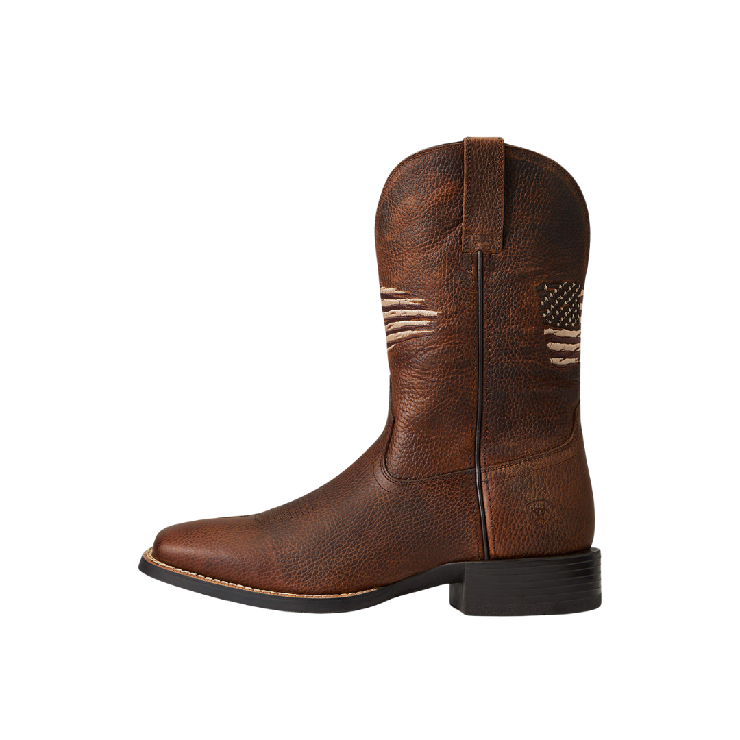 Ariat Men's Sport All Country Cliff Brown Boots