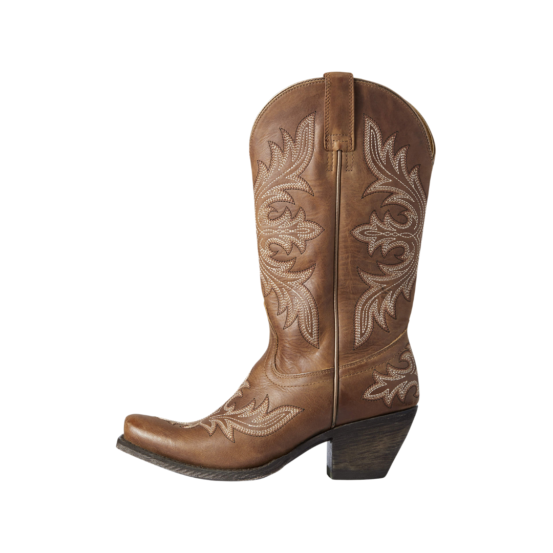 Ariat Women's Circuit Rosewood Western Natural Tan Boots