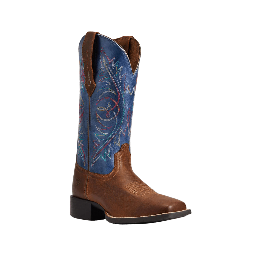 Ariat Women's Round Up Wide Sassy Brown Boots