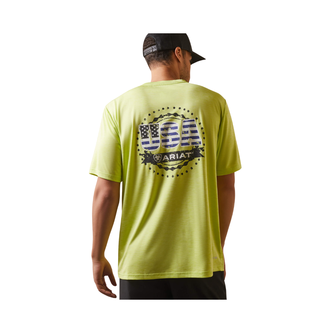 Ariat Men's Charger Ariat Seal Kiwi Colada Tee Shirt