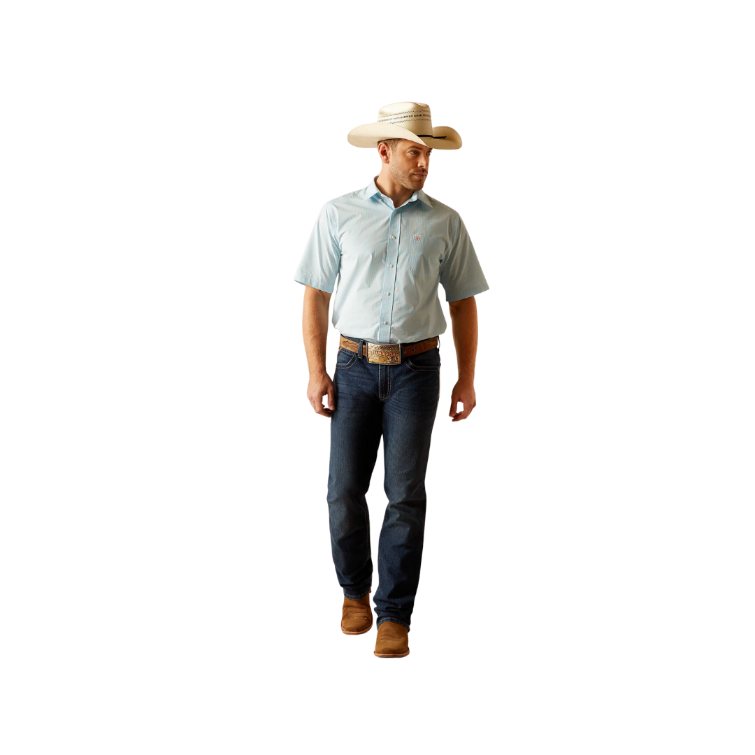 Ariat Men's Pro Series Kristopher Classic Fit Sky Shirt