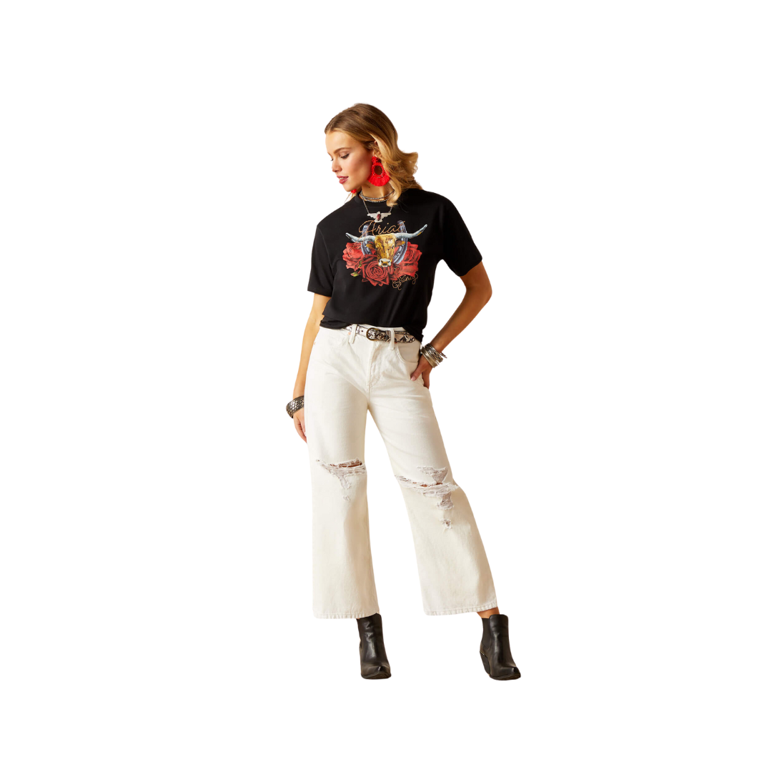 Ariat Women's Steer Rodeo Quincy T-Shirt