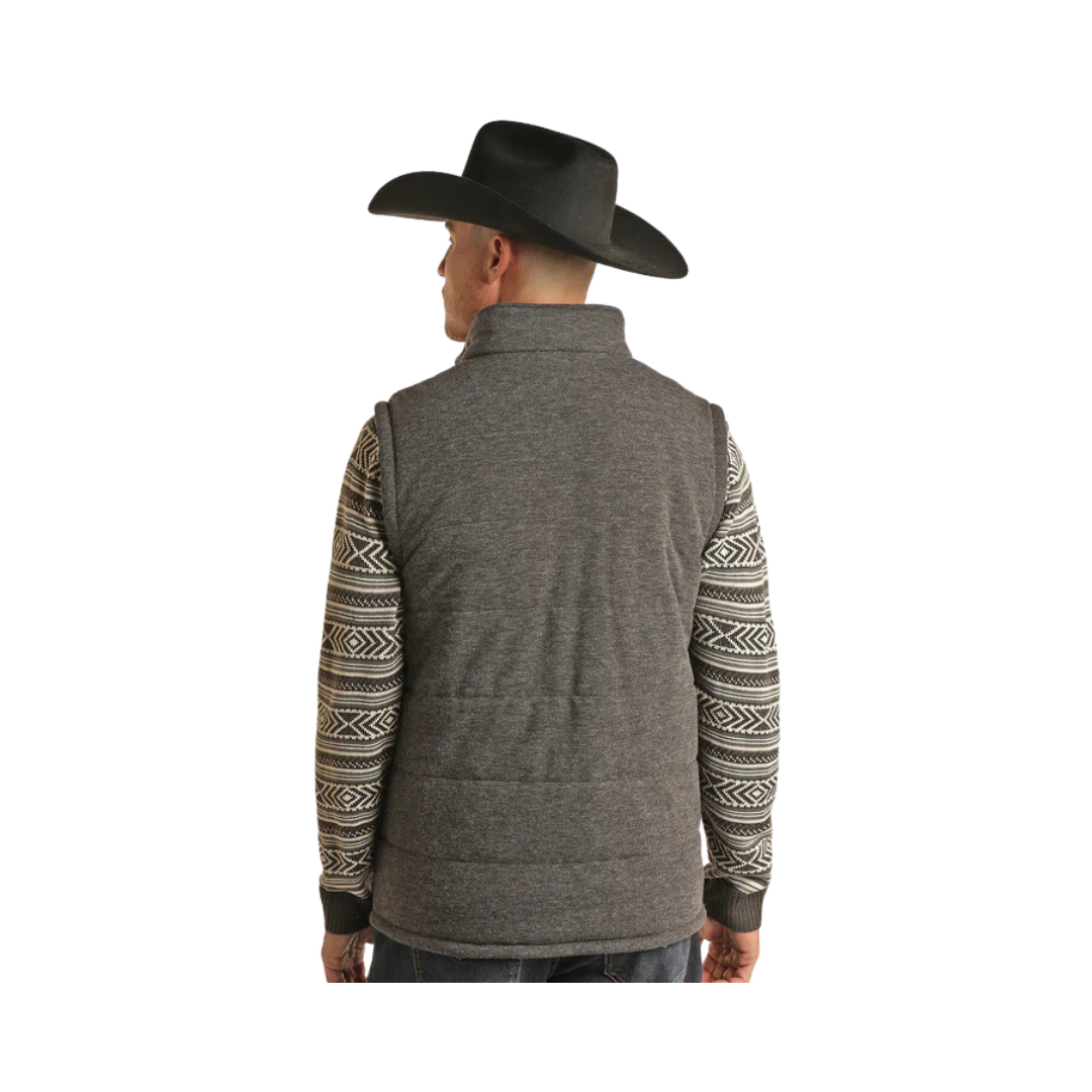 Panhandle Slim Rock & Roll Men's Melange Knit Vest
