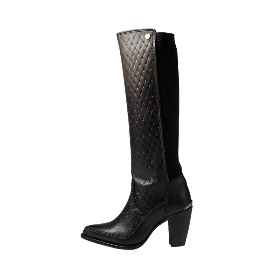 Cuadra Women's Nld Taupe Elastic Round Toe Boots