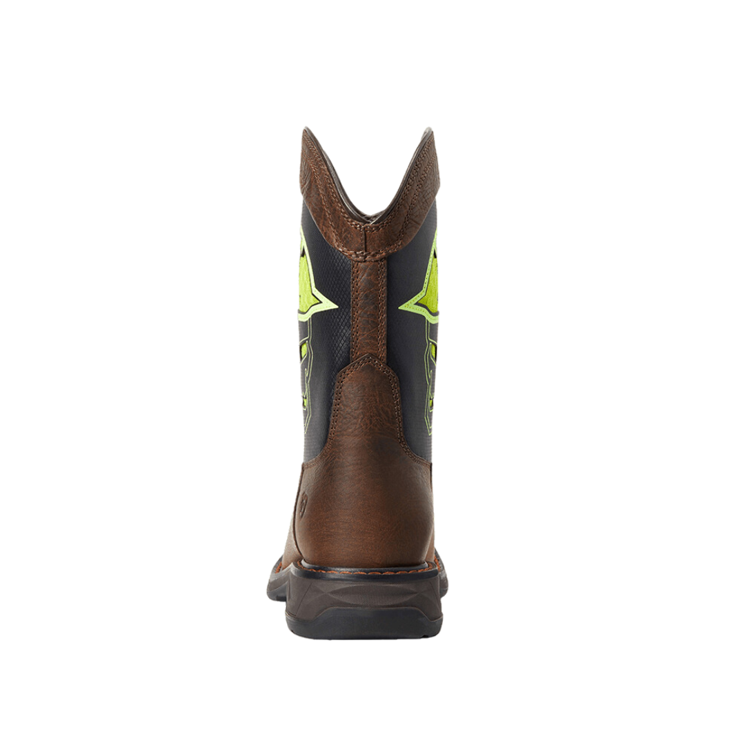 Ariat Youth Boy's Workhog XT Venttek Rowdy Rust Boots