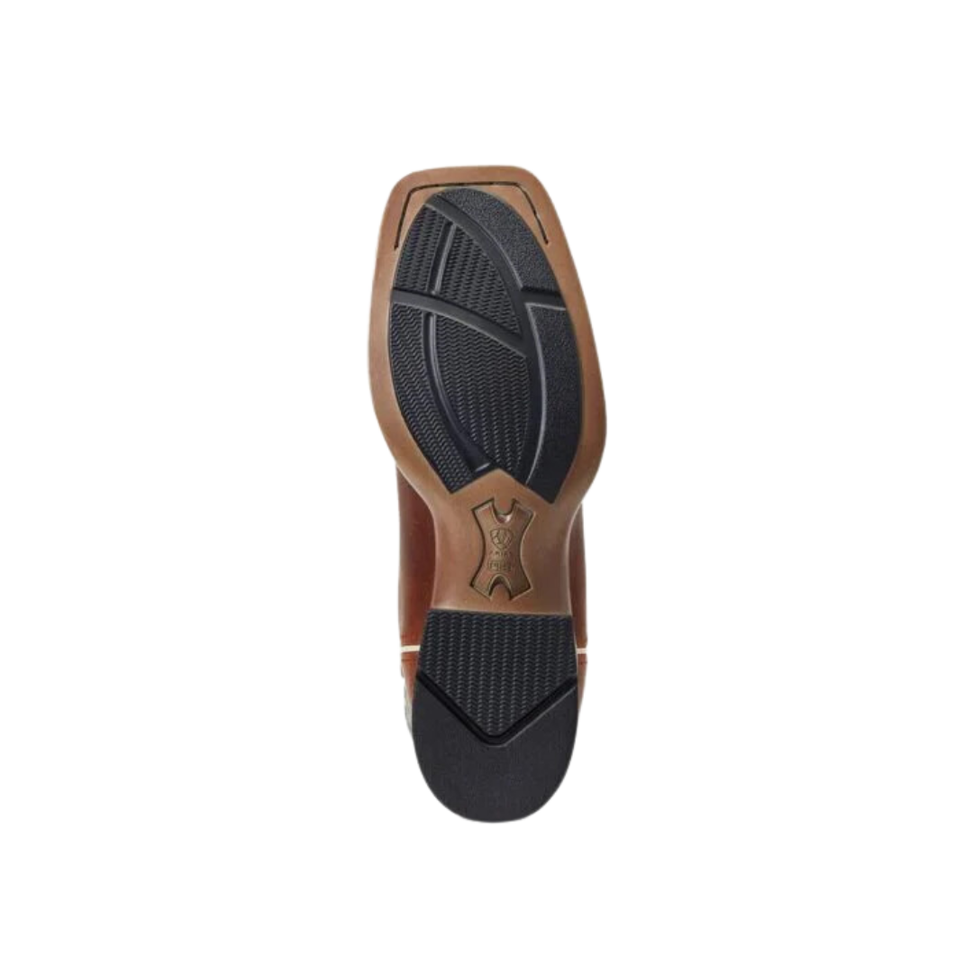Ariat Women's Sienna Black Square Toe Brown Boots