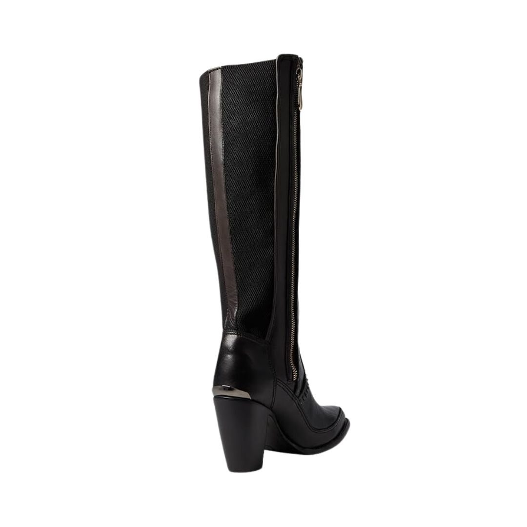 Cuadra Women's Nld Taupe Elastic Round Toe Boots