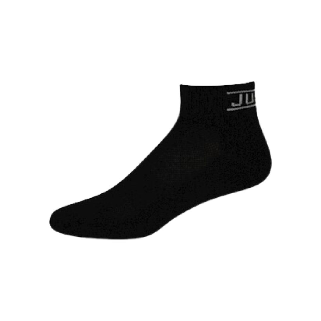 Justin Men's Low Cut Black Sock
