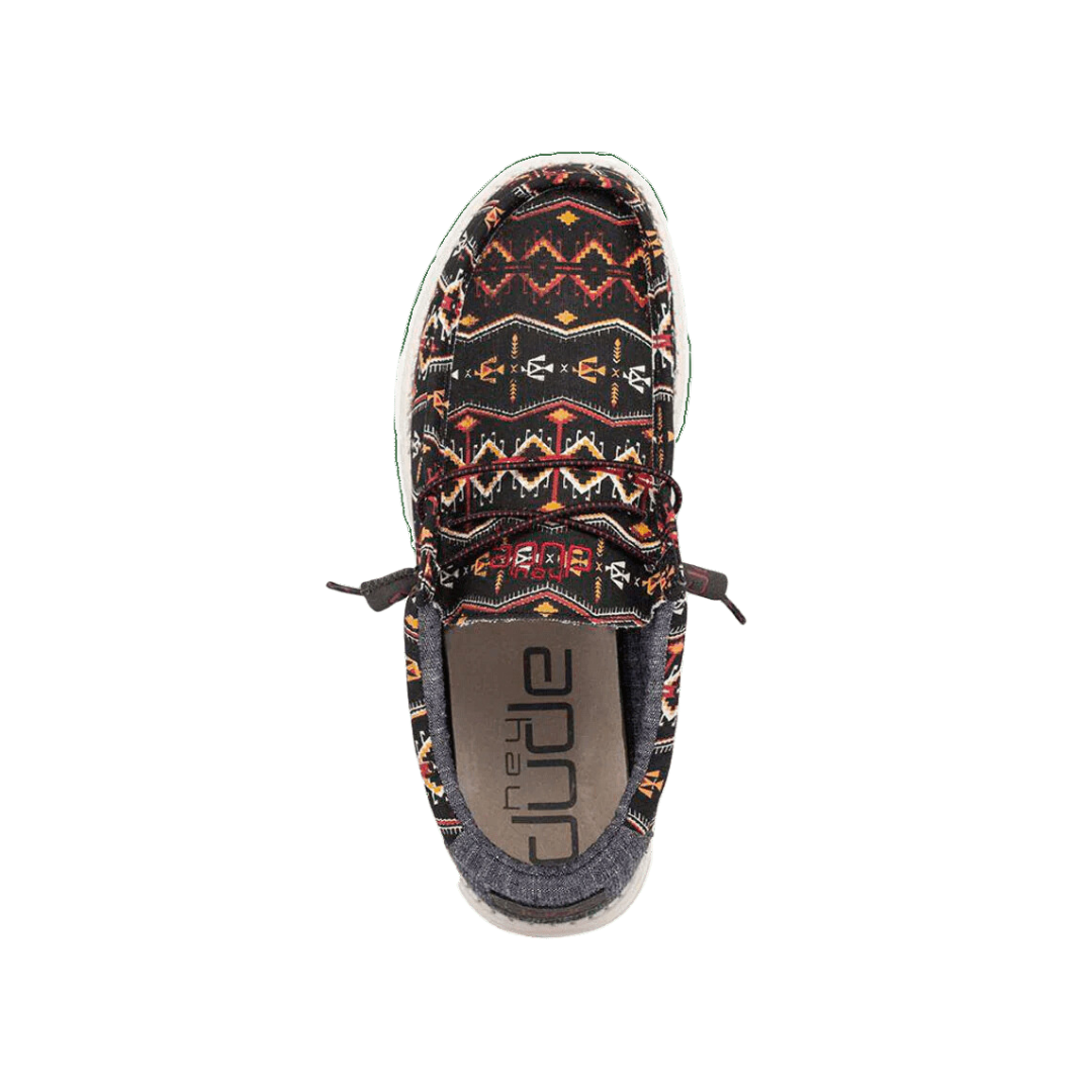 Hey Dude Men's Wally Thunderbird Slip Multicolor Shoes
