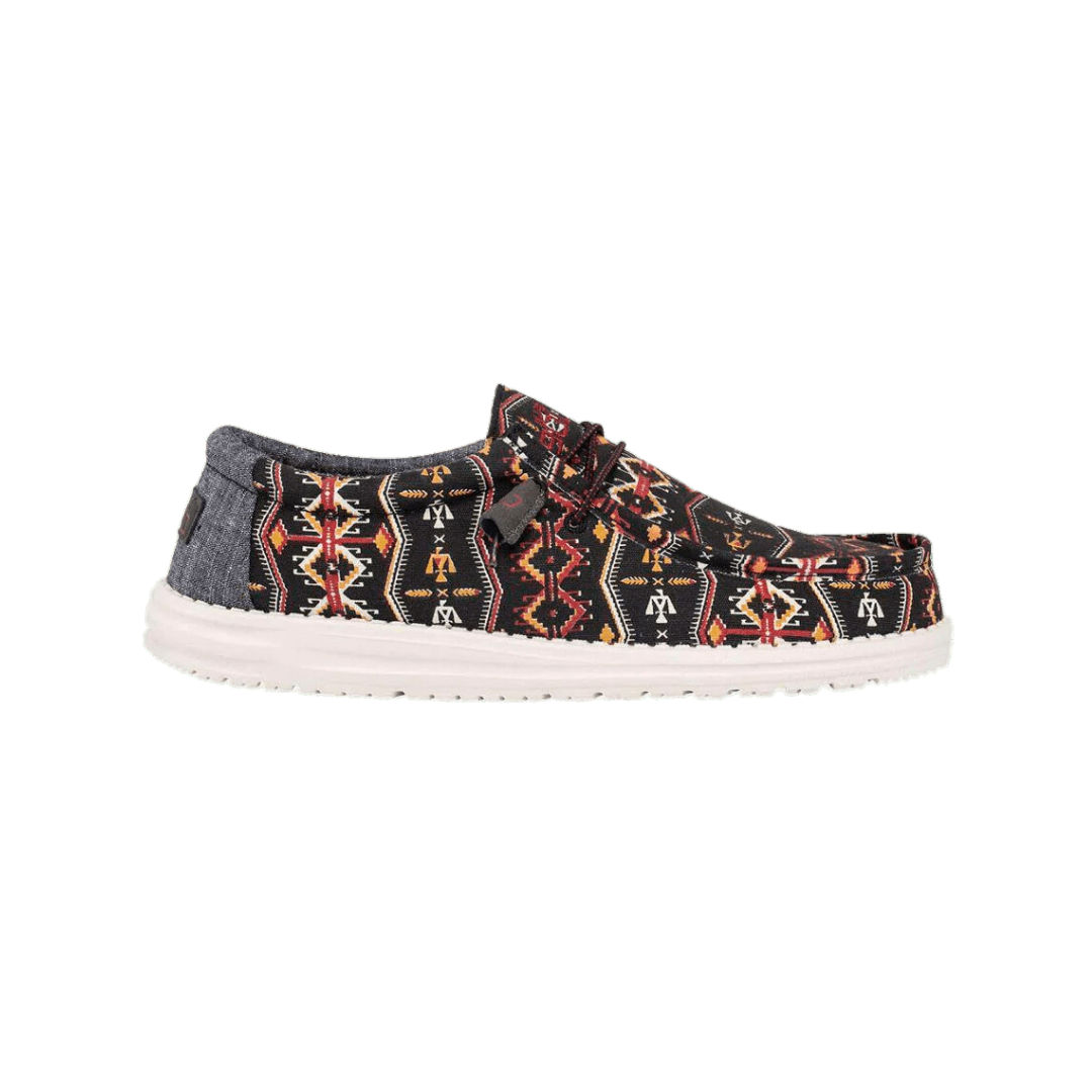 Hey Dude Men's Wally Thunderbird Slip Multicolor Shoes