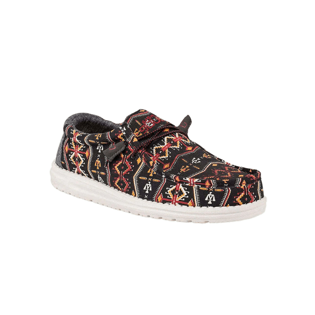 Hey Dude Men's Wally Thunderbird Slip Multicolor Shoes