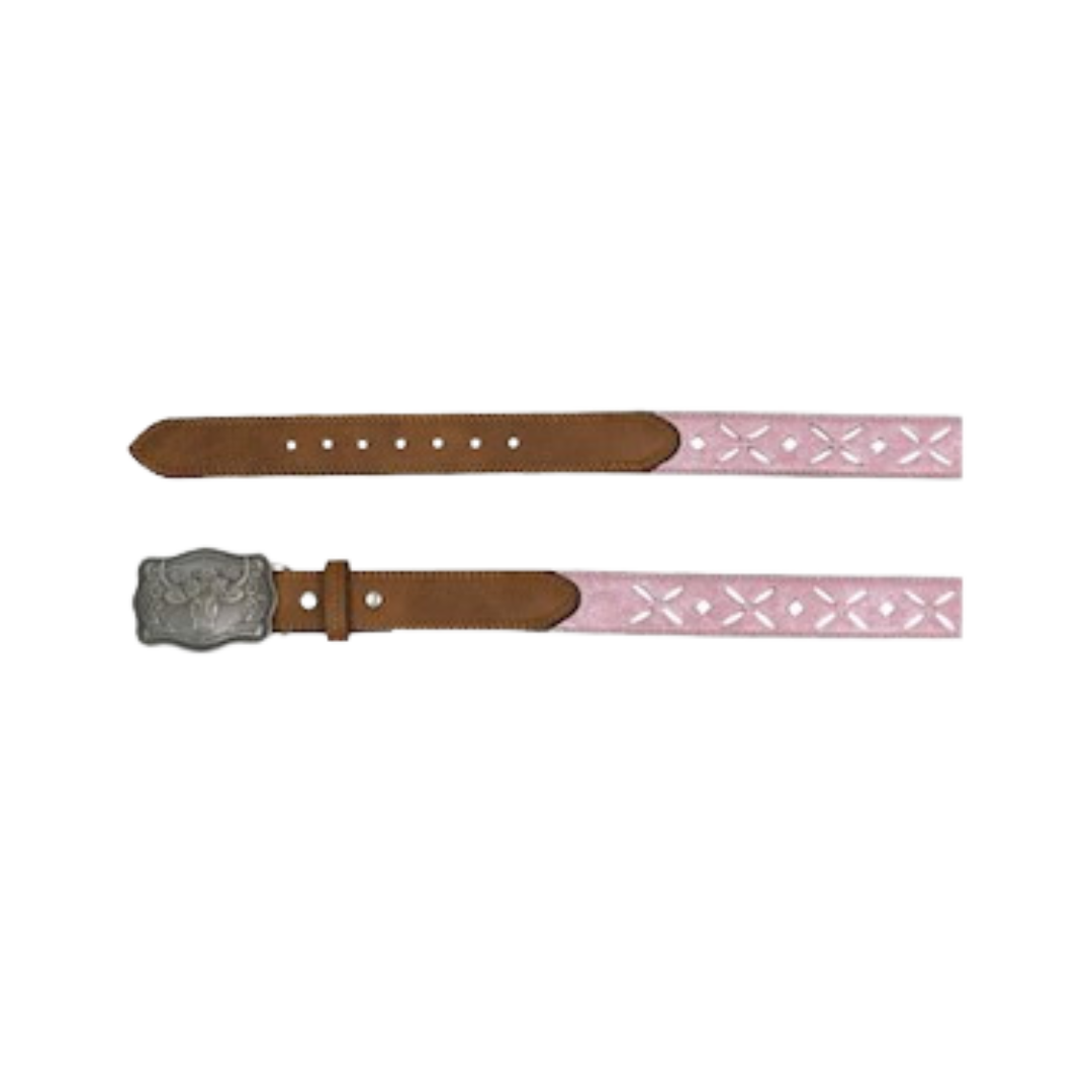 Catchfly Women's Metallic Pink Belt