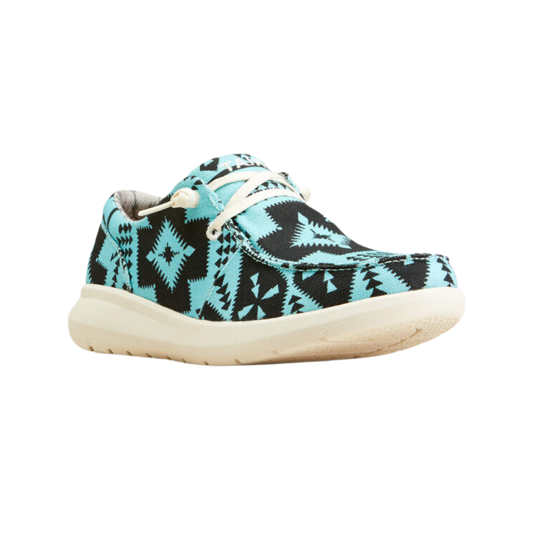 Bold Western Style Ariat Women's Hilo Turquoise Shoes