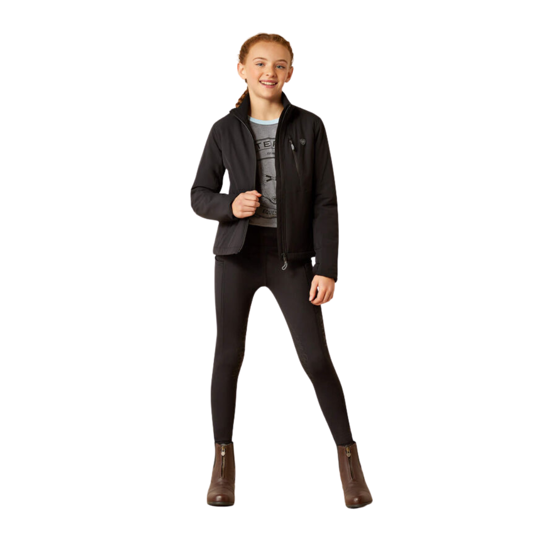 Ariat Youth Girl's Rion Stretchshell Insulated Black Jacket