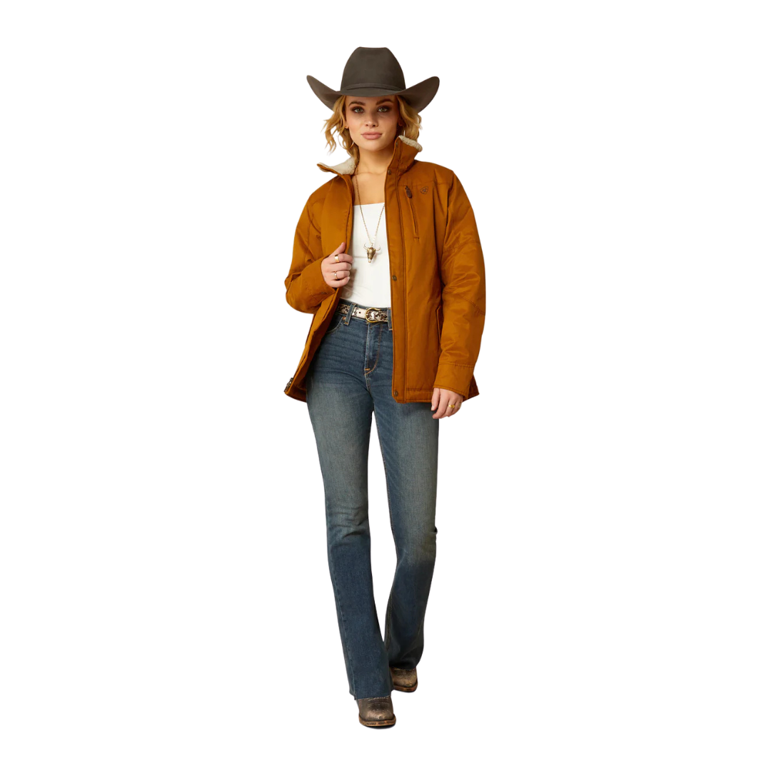 Ariat Women's Real Grizzly Chestnut Jacket