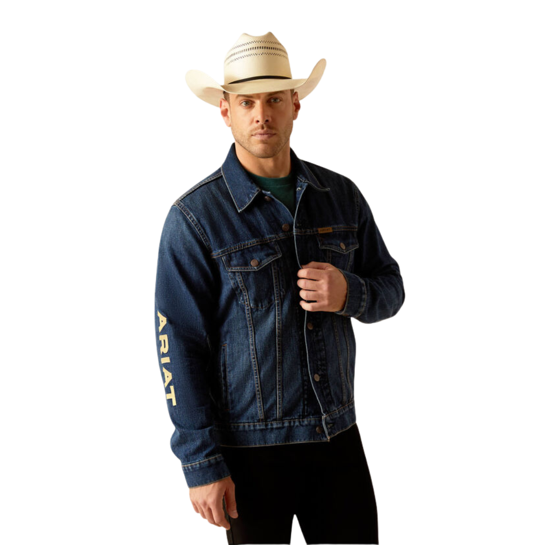 Ariat Men's Denim Team Trucker Richford Jacket