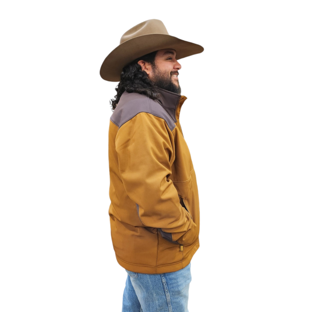 Ariat Men's Wyatt Softshell Chestnut Jackets
