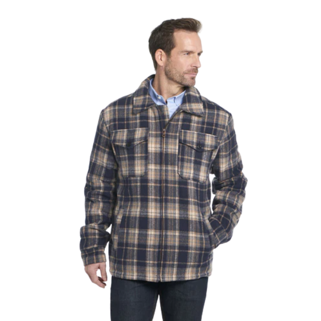 Cripple Creek Men's Blanket Liberty Blue Shirt Jacket