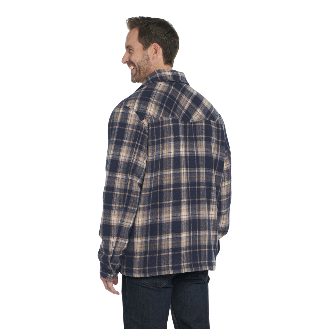 Cripple Creek Men's Blanket Liberty Blue Shirt Jacket