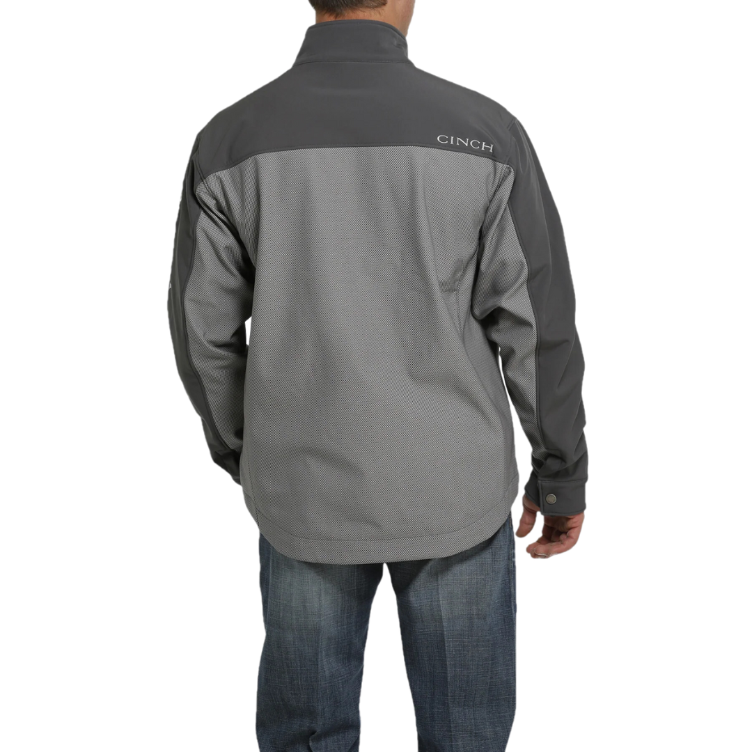 Cinch Men's Concealed Bonded Grey Jacket