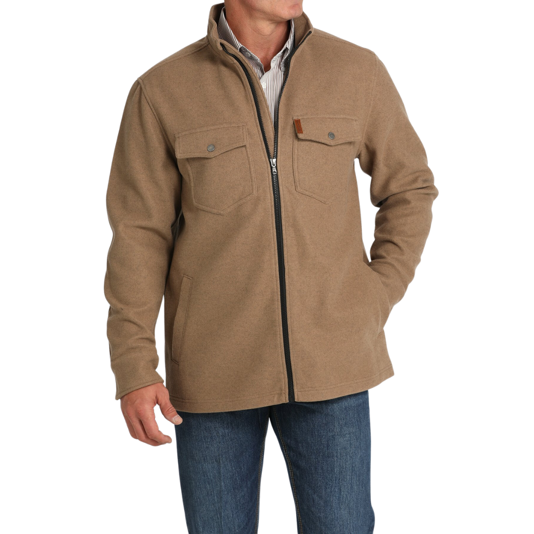 Cinch Men's Khaki Shirt Jacket