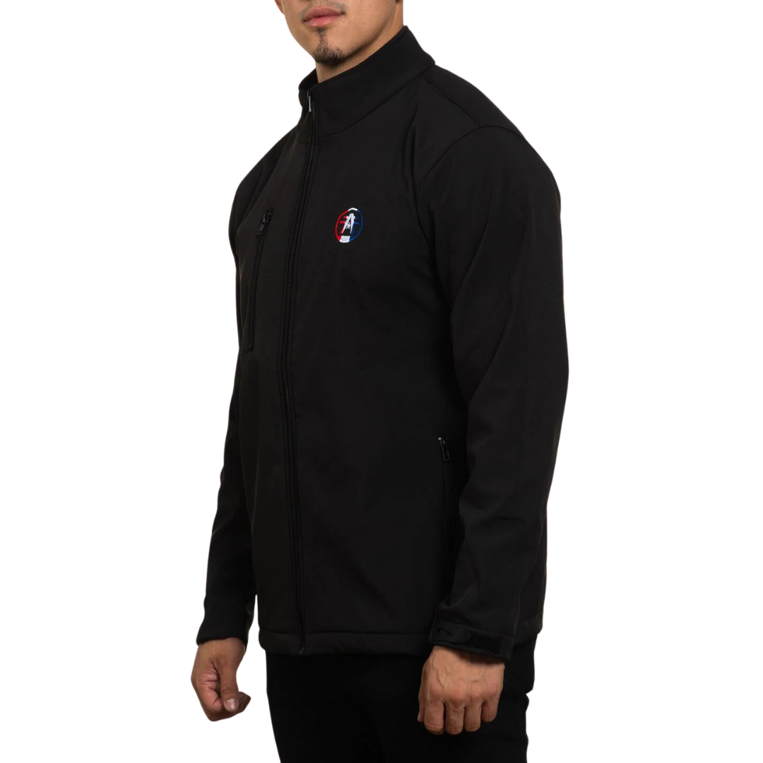 American Fighter Men's Diamond Bar Mock Jacket