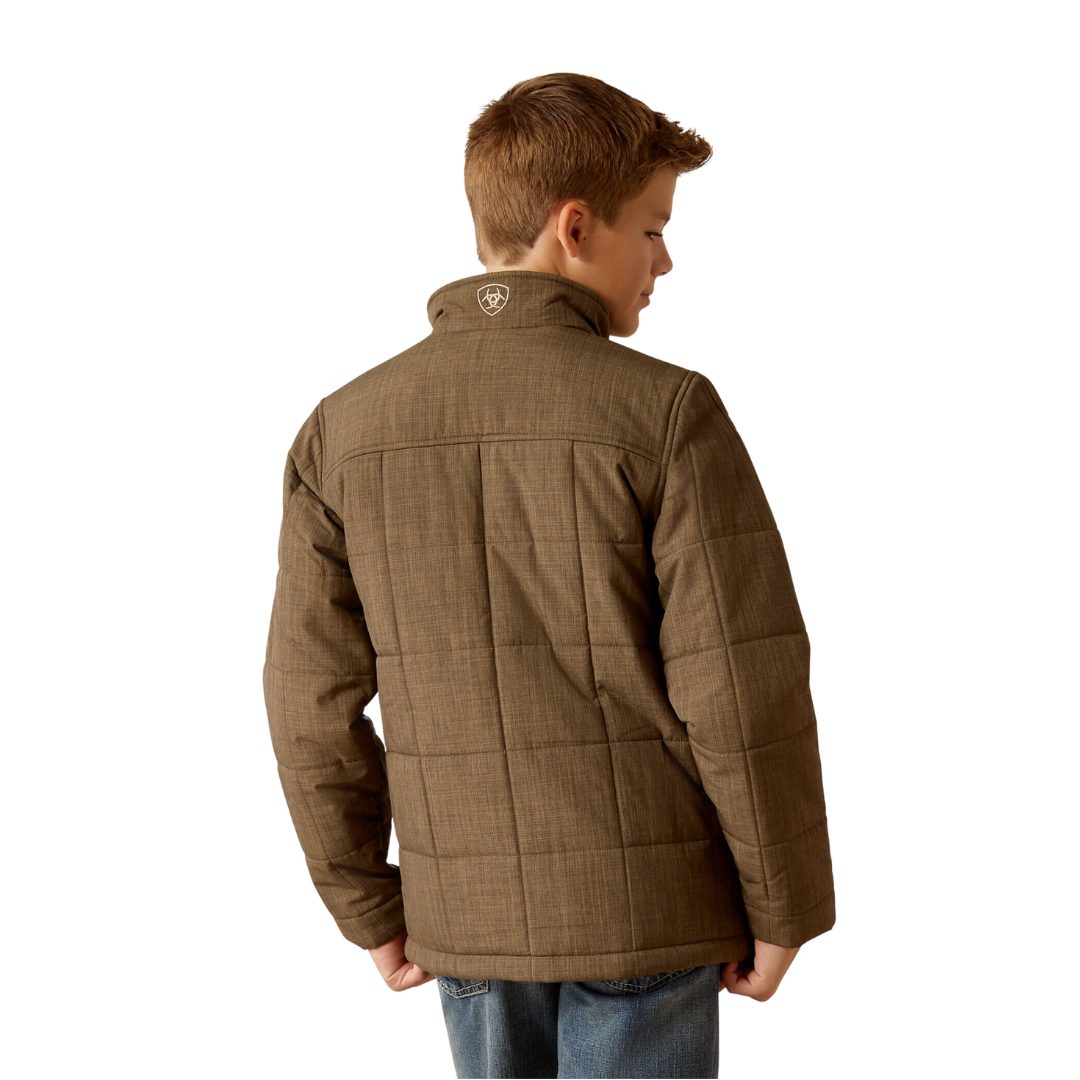 Ariat Youth Boy's Crius Insulated Crocodile Grey Jacket