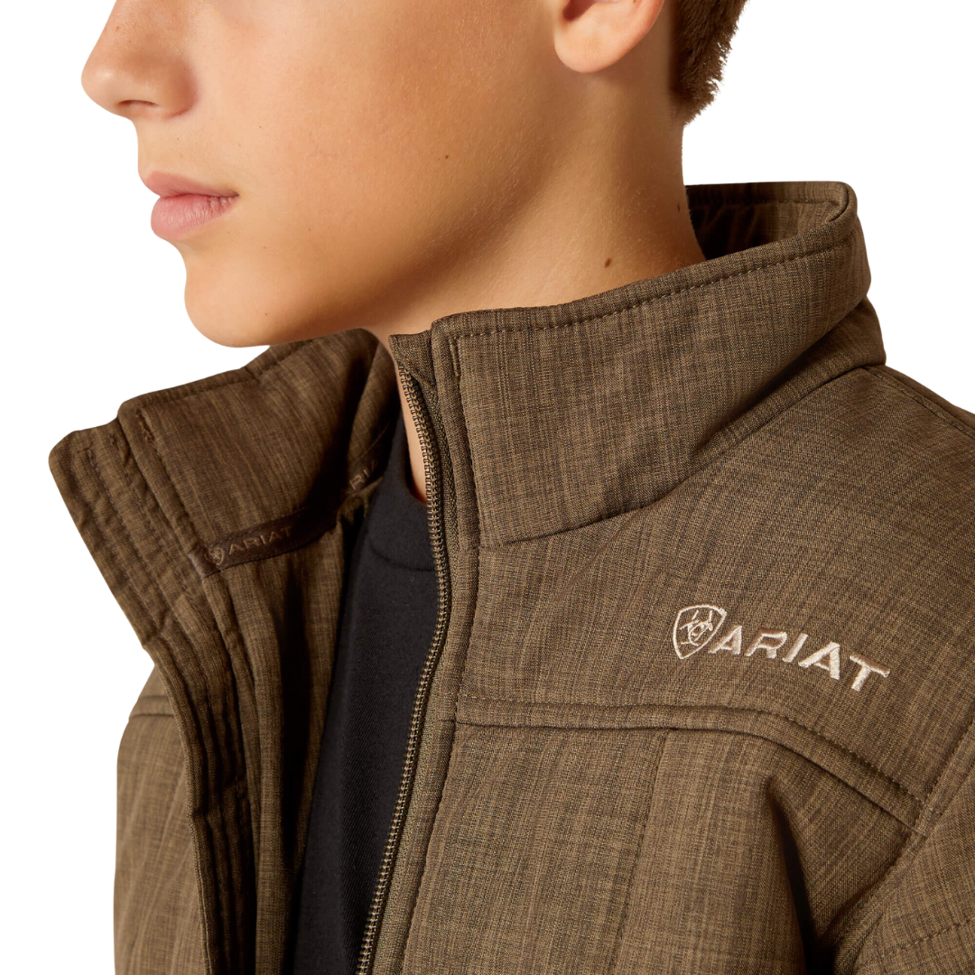 Ariat Youth Boy's Crius Insulated Crocodile Grey Jacket