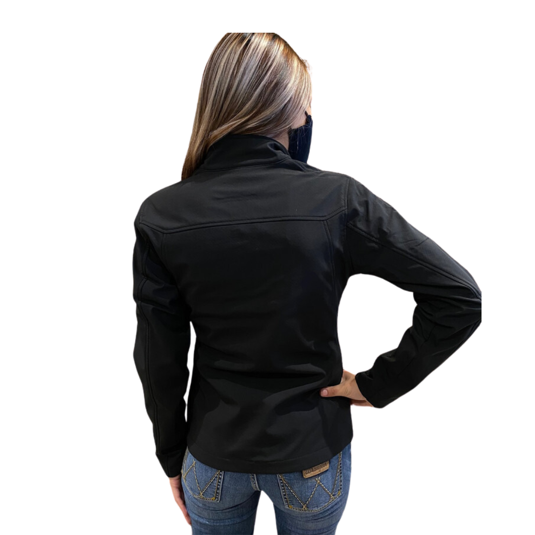 Ariat Women's Team Logo Black & Gold Jacket