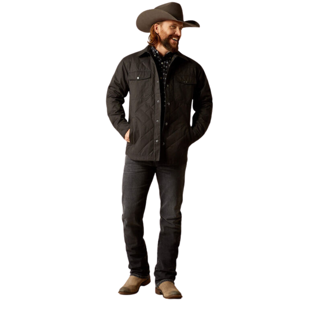Ariat Men's Grizzly Shirt Black Jacket