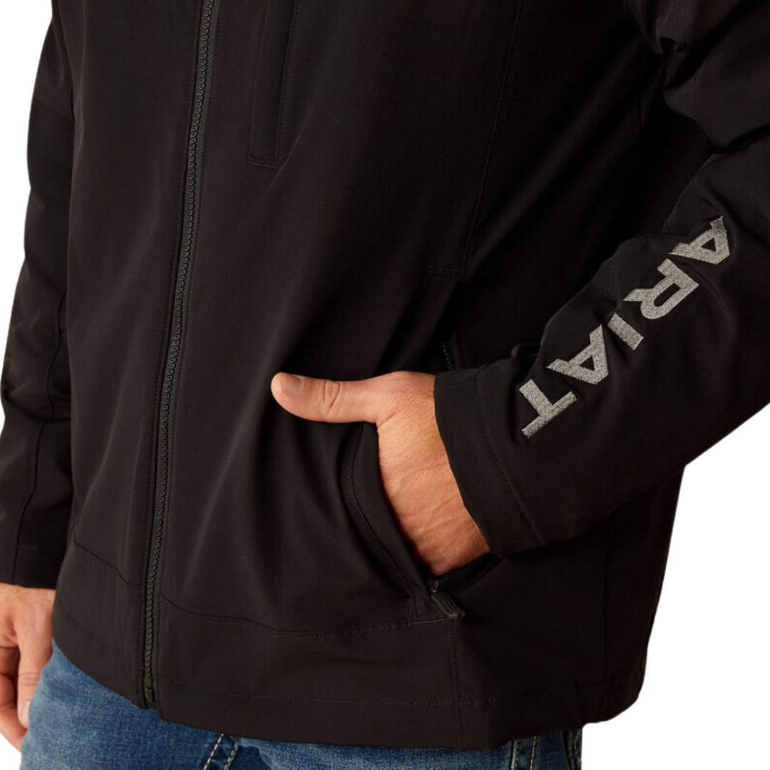 Ariat Men's Pioneer StretchShell Black Jacket