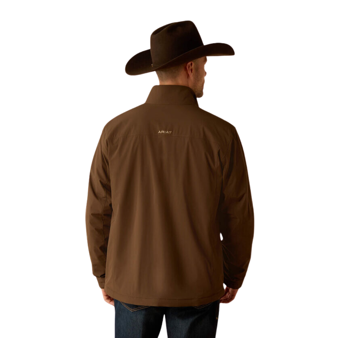 Ariat Men's Pioneer Stretchshell Brown Jacket