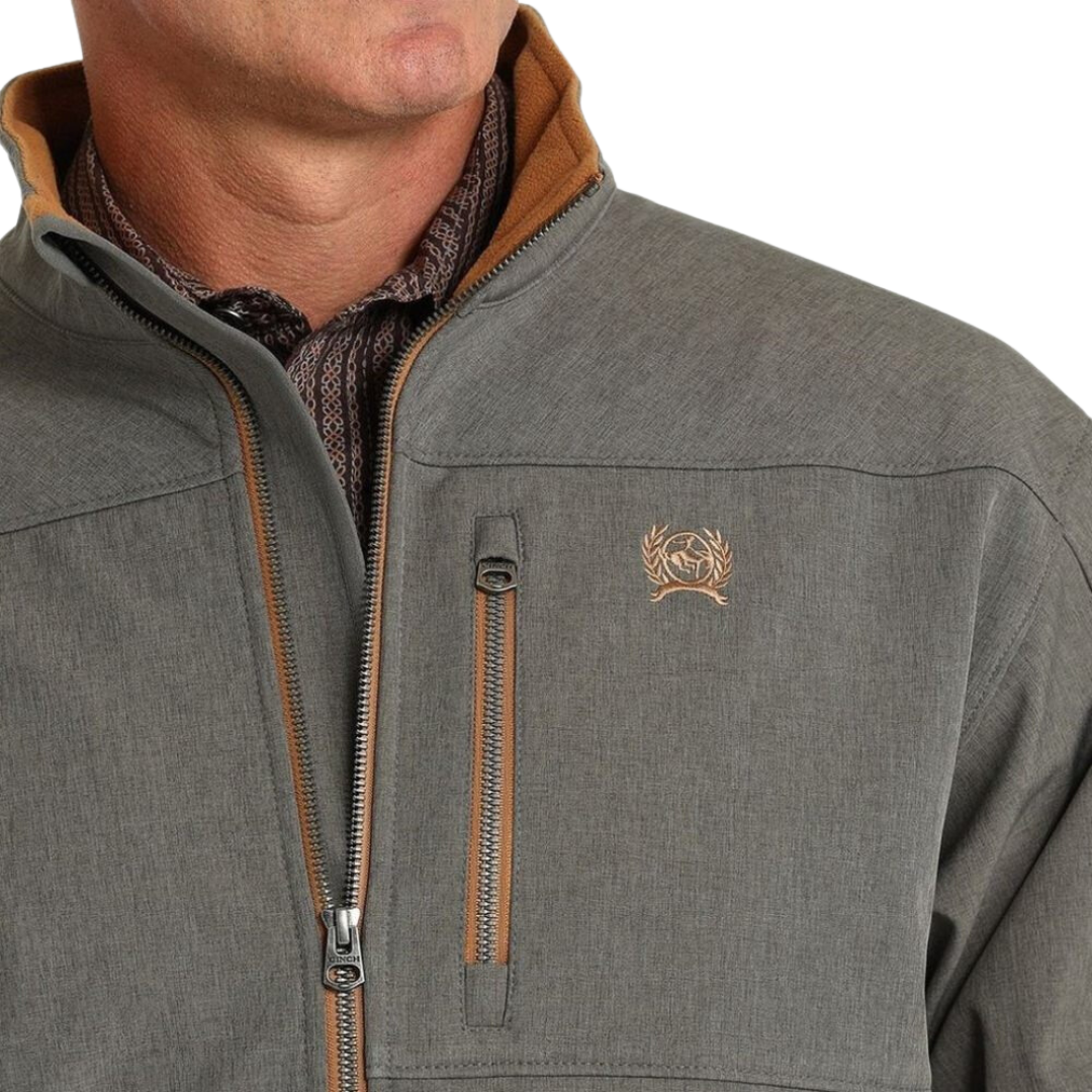 Cinch Men's Bonded Charcoal Brown Jacket
