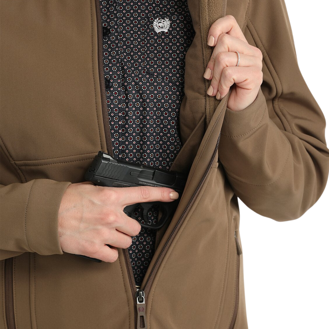 Cinch Women's Carry Bonded Brown Jacket