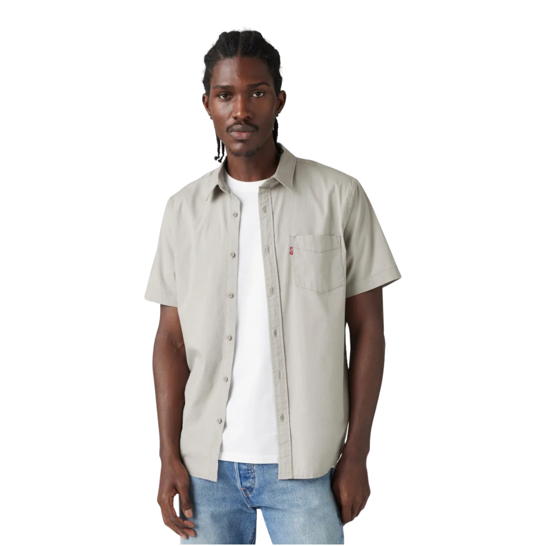 Levi Strauss Men's Classic Paloma Grey Shirt
