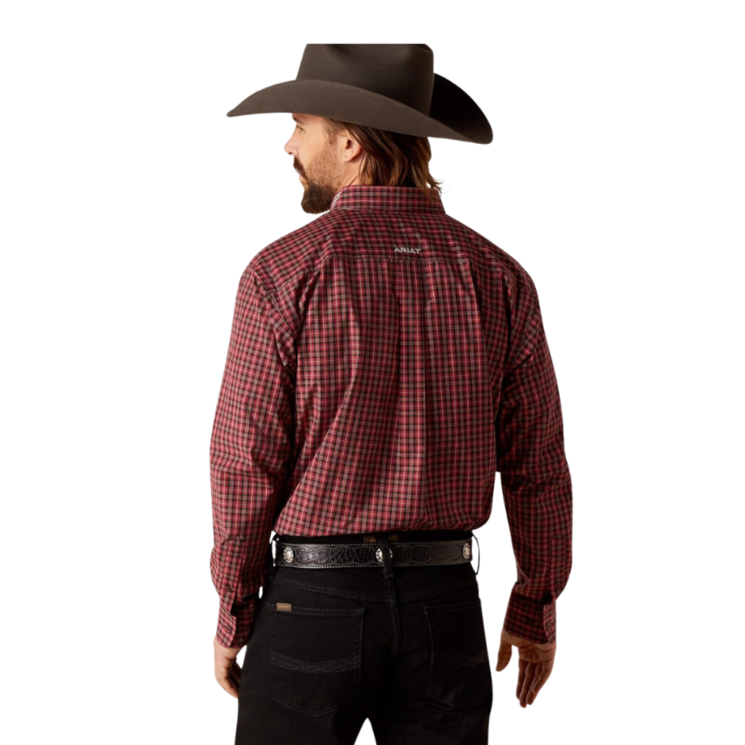Ariat Men's Pro Series Team Cason Classic Red Shirt