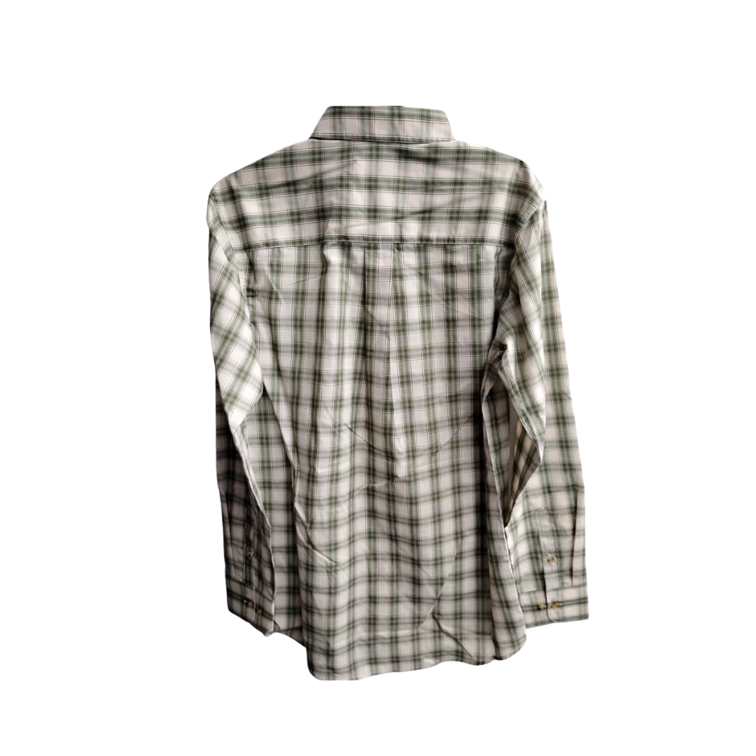 Wrangler Men's Riata Long Sleeve Green Olive Shirt