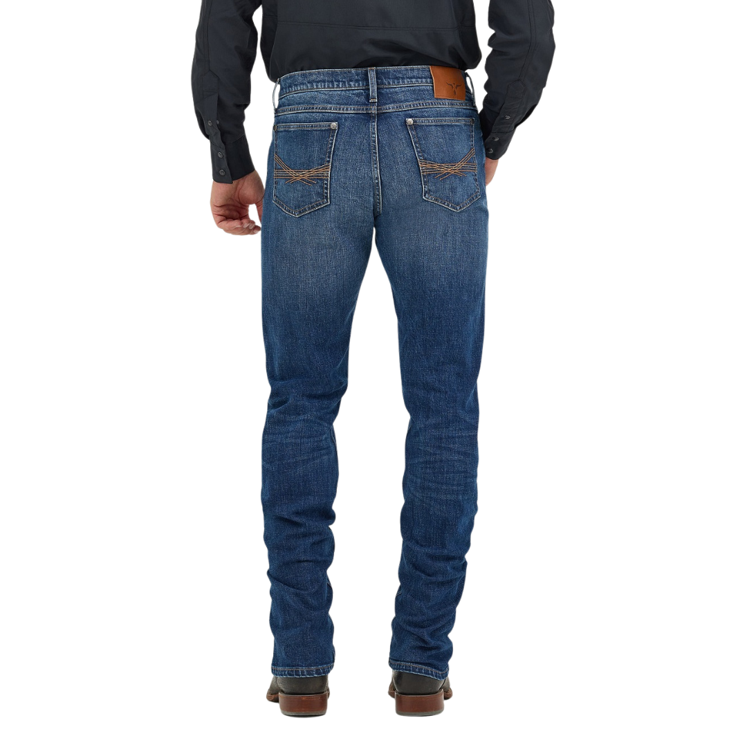Wrangler Men's 20X Slim Straight Dark Wash Jeans