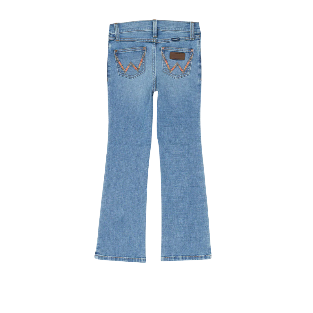 Wrangler Youth Girl's Bootcut Serenity Blue Jeans